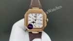 PP Factory Patek Philippe Cubitus Cal.240 Movement 45mm Black/White Face Rose Gold Case Watch